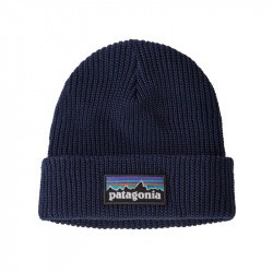 Bonnet Kid's Logo - Patagonia - Marine