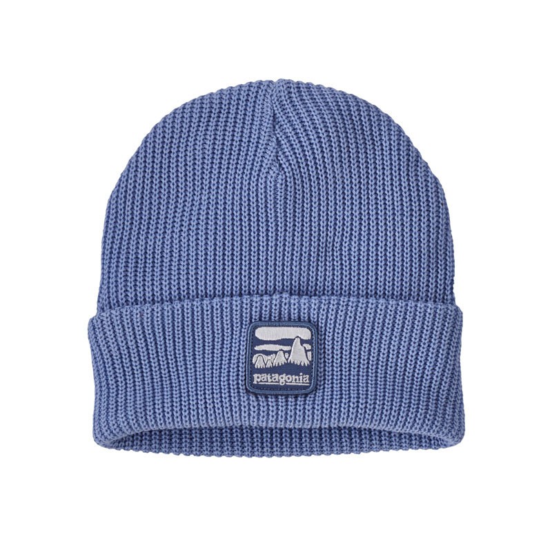 Bonnet Kid's Logo - Patagonia - Bleu