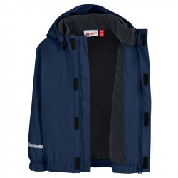 Veste de pluie doublée polaire - Lego bleu marine