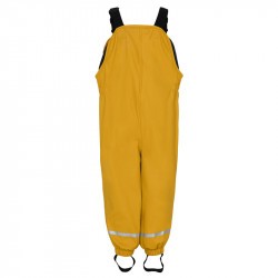 Lego Salopette de pluie doublée polaire enfant moutarde