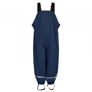 Playshoes Salopette De Pluie Pantalon Boue Doublure Polaire Enfant - Imperméable Et Confortable