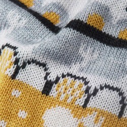 Reima Bonnet bébé en laine mérinos - Moomin Yngst - jaune