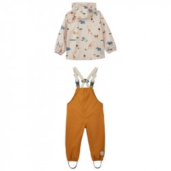 Ensemble de pluie Liewood - Safari sandy mix