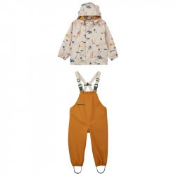 Ensemble de pluie Dakota - Liewood - Safari sandy mix