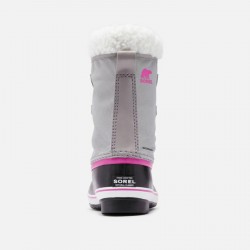 Botte neige Sorel enfant Yoot Pac Nylon - gris chromé/ noir - 2022