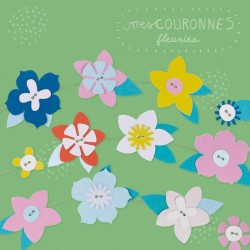 Kit Créatif enfant couronne de fleurs - Pirouette Cacahouète
