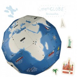 DIY globe terrestre