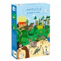 Puzzles Go Back in time - Dinosaures - Pirouette Cacahouète