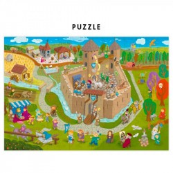 puzzle enfant moyen âge