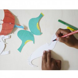 kit créatif pour enfant - dinosaure