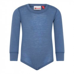 Body en laine merinos - manches longues - Lwubavo 700 -Lego - Bleu - 2022