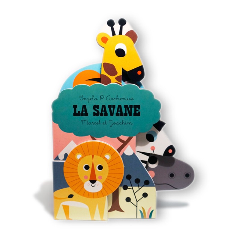 La Savane Imagier bébé - Marcel et Joachim