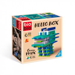 Hello Box Ocean Mix 100 briques - Bioblo