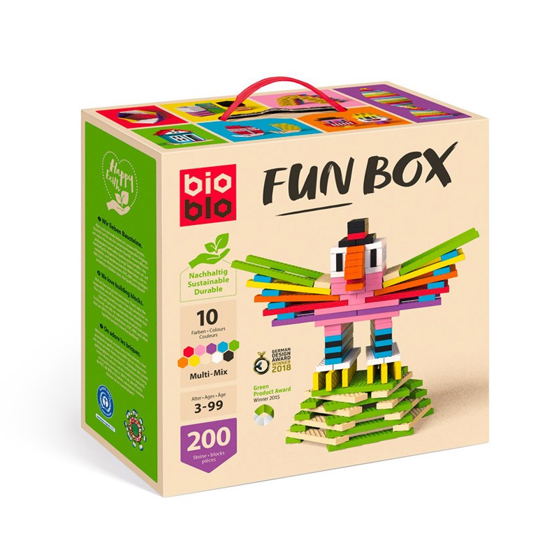 Fun Box 200 briques - Bioblo
