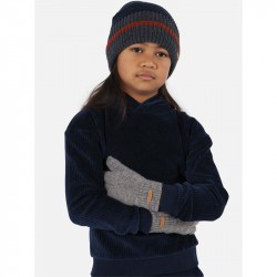 Moufles Enfant Hiver Gants de Ski Gants en Tricot Doublure Polaire