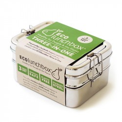 3 in 1 Classic- Bento inox - ECOlunchbox