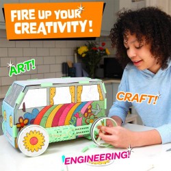 jouet recyclé enfant - voiture à construire