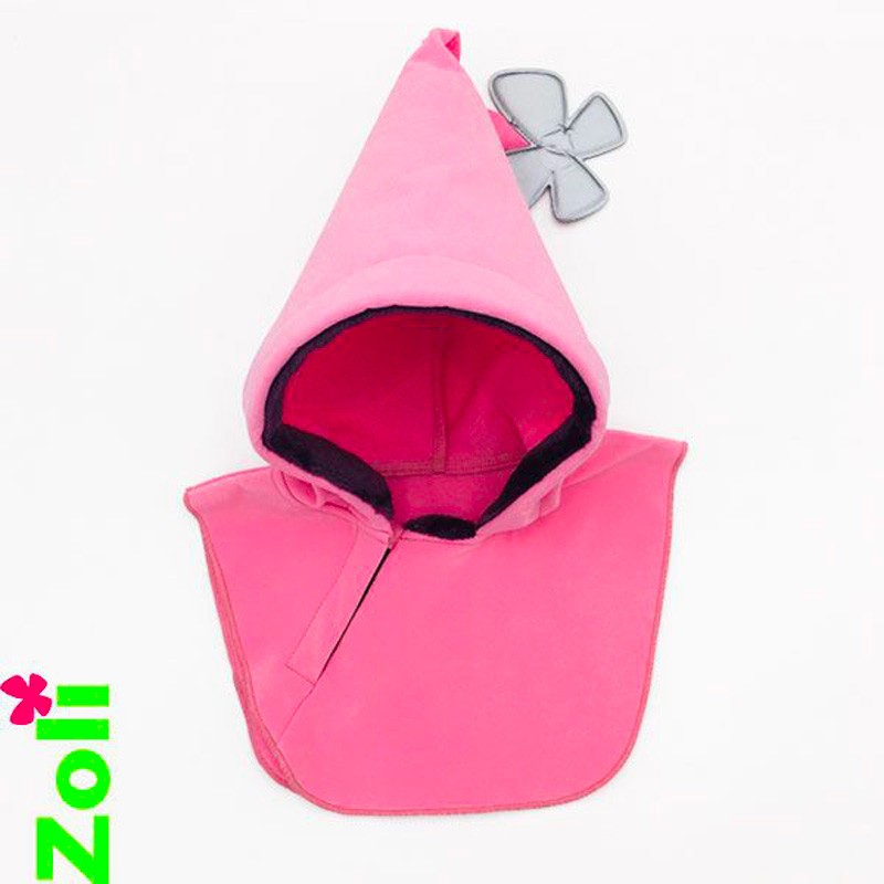 Capuchon bébé imperméable Zoli - Rose / Prune