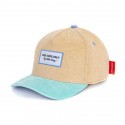 Casquette velours enfant Curve - Hello Hossy - Sweet Peach