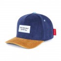 Casquette velours enfant Curve - Hello Hossy - Sweet Indigo