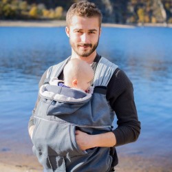 Couverture 3 en 1 pour porte bébé universelle