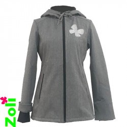 Veste de portage Zoli Week-end en softshell - Gris