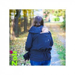 veste de portage femme enceinte - noir