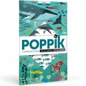 Poster Discovery Poppik et 59 stickers - Océans