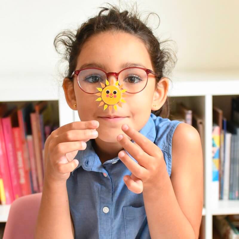 gommettes créatives enfant - poppik jardin