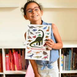 poster et tickets enfant - poppik dinosaures