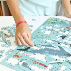 Puzzle éducatif poppik - océans