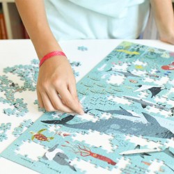 Puzzle éducatif poppik - océans