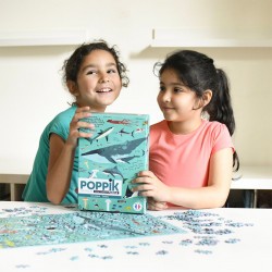 Puzzle pour enfant - océans - poppik