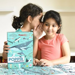Puzzle pour enfant éducatif - océans - poppik