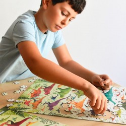 Puzzle pour enfant éducatif - dinosaures - poppik