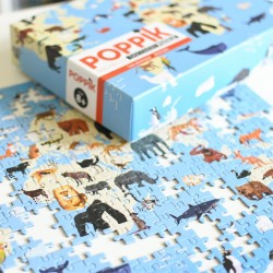 Puzzle pour enfant - animaux - poppik