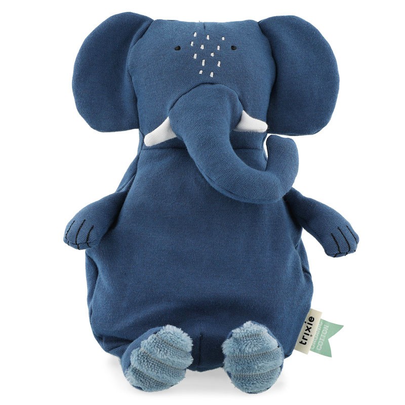 Doudou Elephant en coton bio - Trixie