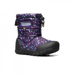 botte de neige bébé violette