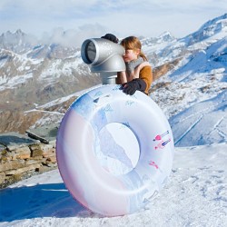 luge gonflable enfant - Rochebrune