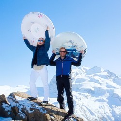 luges gonflables Aspen et Hudson Bay