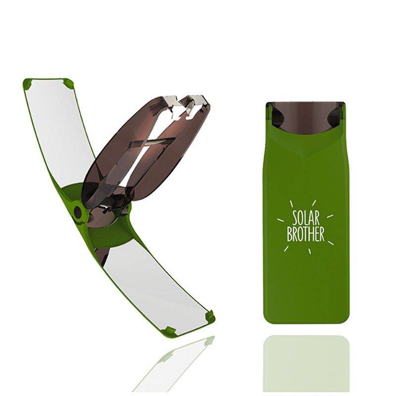 Suncase Gear - Briquet solaire - Solar Brother Vert