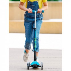 trottinette pliable enfant bleu