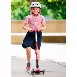 trottinette maxi micro deluxe pliable rose