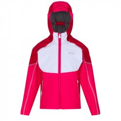 Veste softshell enfant rose