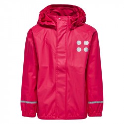 veste enfant pluie lego rose