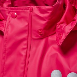 veste enfant imperméable rose