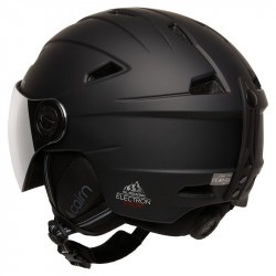 Casque Cairn Electron Visor J avec visière - Mat Black