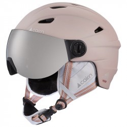 Casque Cairn Electron Visor J avec visière - Powder Pink