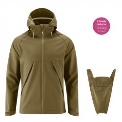 veste de portage homme imperméable