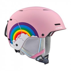 Casque ski enfant - Cébé Bow - Pink Rainbow Matte
